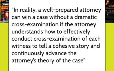 AXS Law - Cross-examining a witness quote